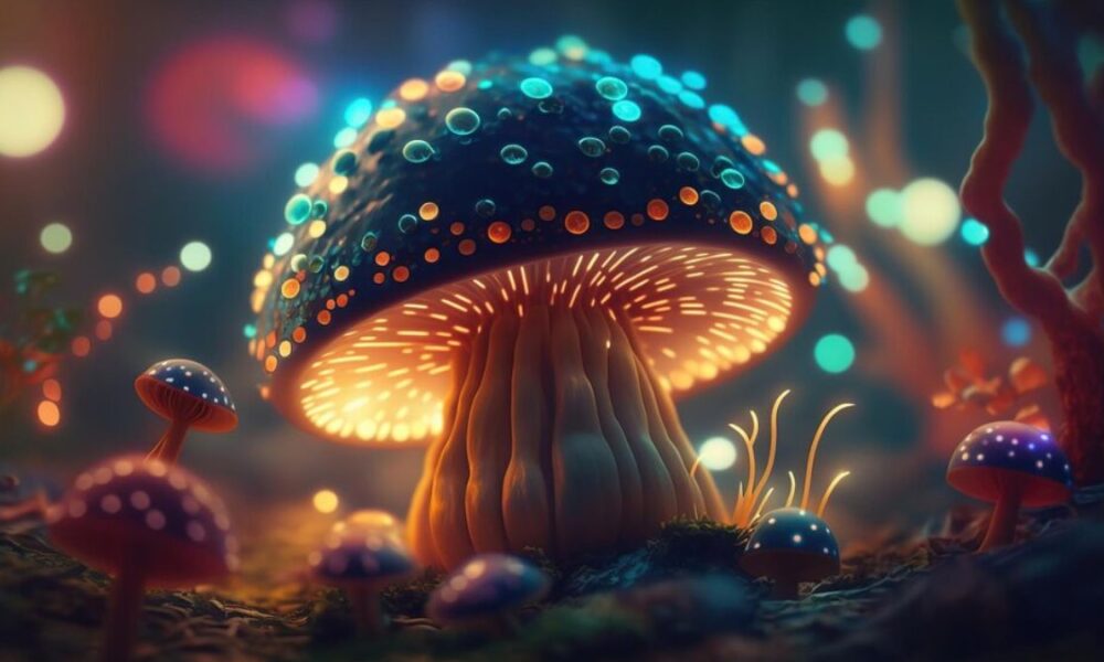 blue meanie mushroom