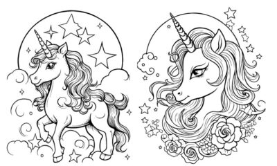 Kuromi Coloring Pages