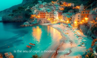 Is the Sea of Capri a Modern Painting?