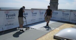 How does one go about repairing a roof?