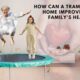 How Can a Trampoline at Home Improve Your Family's Health