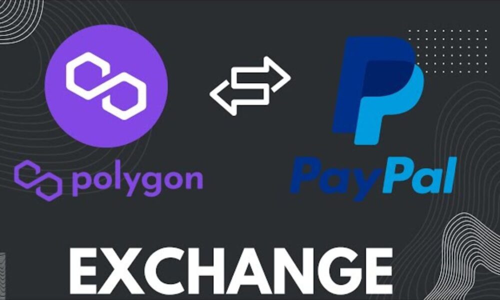Exchange Polygon (MATIC) to PayPal