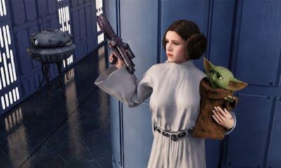 Princess Leia and Rey