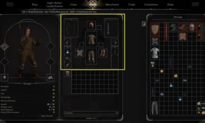 Equipment in Dark and Darker