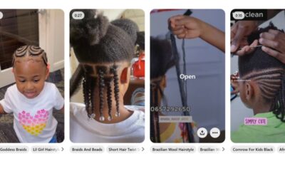 Stylish School Hairstyle
