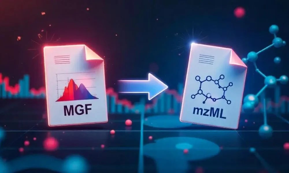 Convert MGF to MzML