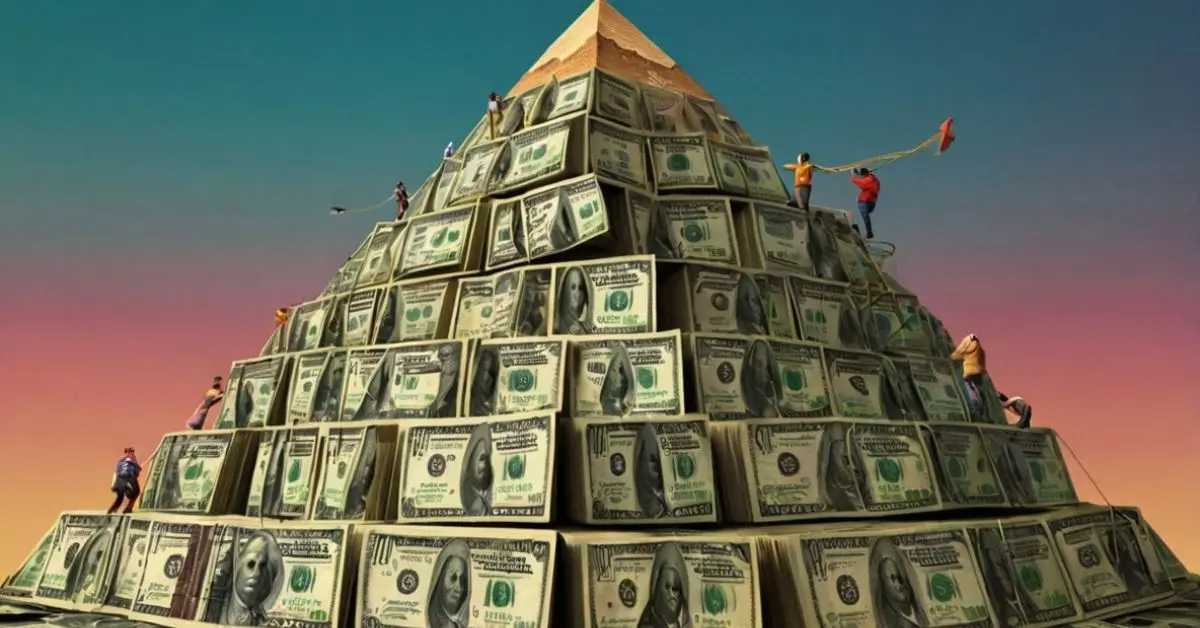 Pyramid Scheme Game