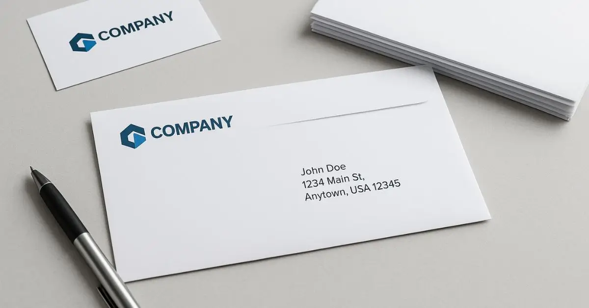 Personalized Business Envelopes