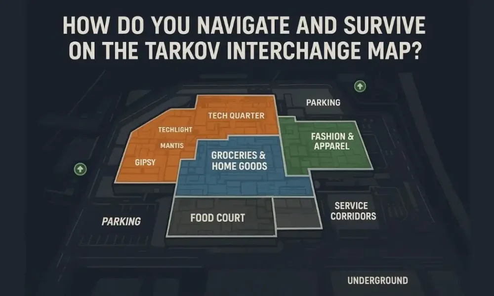 Tarkov Interchange Map
