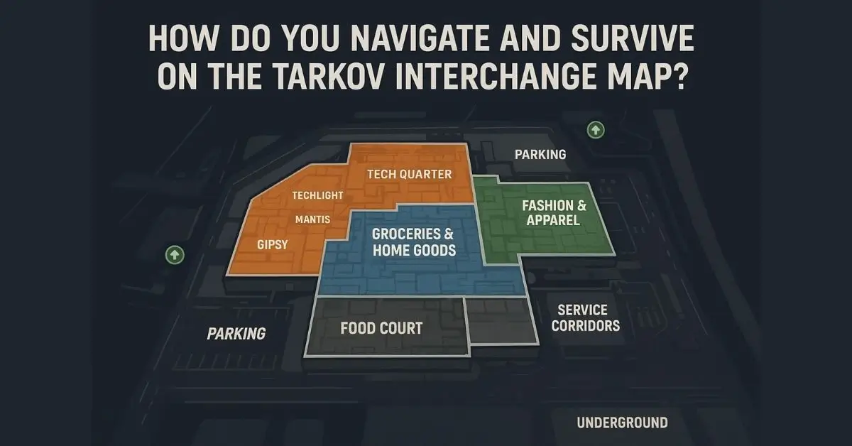 Tarkov Interchange Map