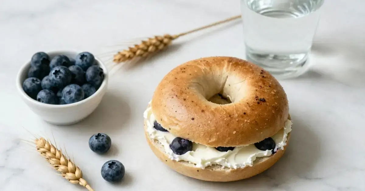 blueberry bagel nutrition value