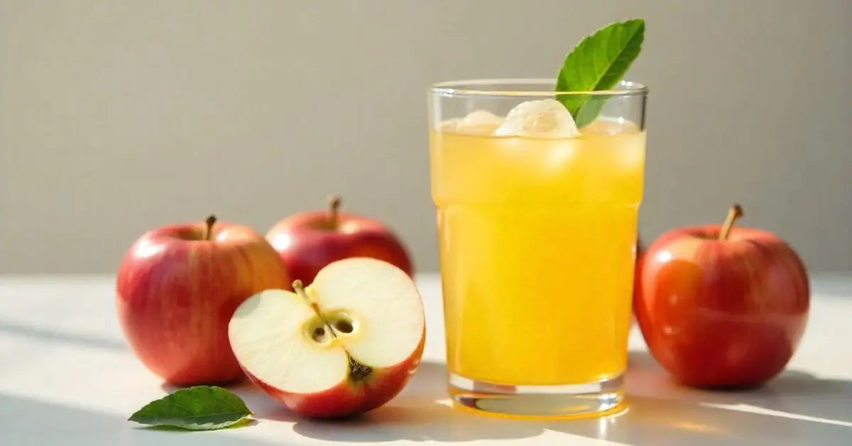 apple juice nutrition label