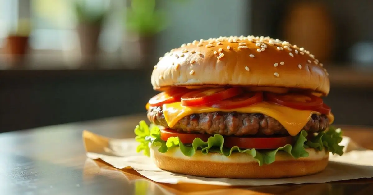 burger king cheeseburger nutrition